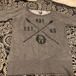 Spartan sweatshirt gray